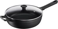 Tefal Schmorpfanne Trattoria Pro, Aluminiumguss, Robust,
