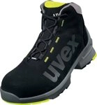Uvex 85458 uvex 1 Schn&uuml;rstiefel Gummistiefel schwarz 39 EU