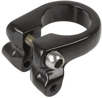 M-Wave Sattelst&uuml;tze M-Wave Racky Sattelklemme Alu 34,9 mm schwarz mit