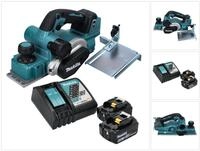 Makita Akku-Falzhobel DKP 181 RG Akku Hobel Falzhobel 82 mm 18 V Brushless + 2x...