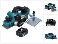 Makita Akku-Falzhobel DKP 181 F1 Akku Hobel Falzhobel 82 mm 18 V Brushless + 1x...