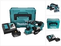 Makita Akku-Falzhobel DKP 181 RF1J Akku Hobel Falzhobel 82 mm 18 V Brushless +...
