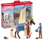 Schleich&reg; Spielfigur 42586 Horse Club Leo & Rocky Pferde Styling Spielset mit