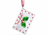Swarovski Dekofigur Weihnachtsbaum Holiday Cheers Brief an Santa Ornament,...