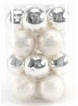 Trend Line Christbaumschmuck TrendLine Weihnachtskugeln aus Glas &Oslash; 6 cm