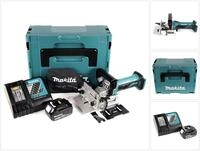 Makita Nutfr&auml;se DPJ 180 RT1J 18 V Li-Ion Akku Nutfr&auml;se im Makpac + 1 x 5,0 Ah Akku