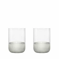 blomus Windlicht Calma 2er Set Light Gray