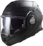 LS2 Motorradhelm FF901 Advant X Solid Klapphelm, vorbereitet f&uuml;r