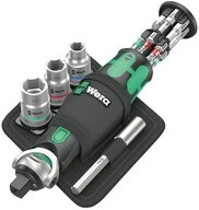 Wera Bit-Schraubendreher 3/8&Prime;-Antrieb, z&ouml;llig 8009 05004283001, inkl. Bit-Set
