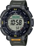 CASIO PRO TREK Chronograph PRG-340-3ER, Quarzuhr, Armbanduhr, Herrenuhr, Funk, Solar,