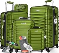 KESSER Kofferset, 4 Rollen, (4 tlg), 4tlg. Hartschalenkofferset...