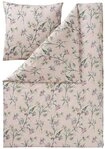 Estella Bettw&auml;sche Estella Interlock Jersey Bettw&auml;sche Kaya puder 135x200 80x80 cm,