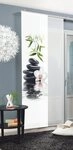 HOME WOHNIDEEN Schiebegardine CAMBRIDGE (1 St), Klettband, blickdicht, HxB: 245x60,