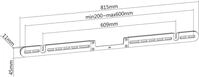 PureMounts Lautsprecher-Wandhalterung PureMounts&reg; Lautsprecher Wandhalterung...