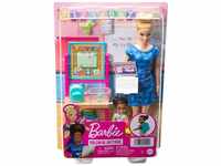 Barbie Erzieherin (blond) mit Kleinkind