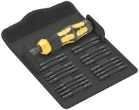 Wera Bit-Set Falttasche mit 70 mm langen Bits 05018110001