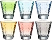 LEONARDO Gl&auml;ser-Set OPTIC, 6-tlg., Glas, 215 ml, 6-teilig