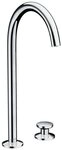 hansgrohe Waschtischarmatur Axor One 2-Loch Waschtischmischer Select 260 mit