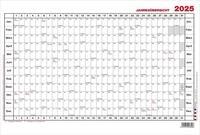 G&Uuml;SS Kalender Plakatkalender Jahres&uuml;bersicht A3 40x30cm 12 Monate Kalendarium...