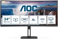 AOC CU34V5C Curved-Gaming-Monitor (86,3 cm/34 ", 3440 x 1440 px, 1 ms...