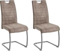 HELA Esszimmerstuhl Ulla (Set, 2 St), Schwingstuhl, 2 oder 4 St&uuml;ck