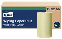 TORK Papierhandtuch Papierwischt&uuml;che, 2-lagig, 23 cm x 27.5 cm, Gr&uuml;n 10-er Pack