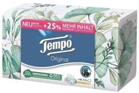 TEMPO Papiertaschent&uuml;cher Original, 4-lagig, wei&szlig;, 100 T&uuml;cher/ Box