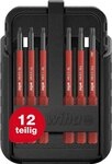 Wiha Bit-Set slimBit electric (43161) - 15 tlg., TORX, TORX PLUS, flexibel, kompakt,