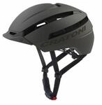 Fahrradhelm CRATONI "Fahrradhelm Loom" Gr. L, schwarz, Helme, L, 100% Erzeugnis