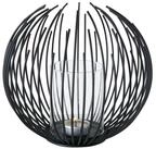 BOLTZE GRUPPE GmbH Windlicht Windlicht Cylon Glaszylinder Eisen schwarz H 20 cm...