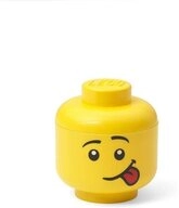Room Copenhagen Aufbewahrungsbox Lego-Aufbewahrungskopf, Mini Silly Gelb one...