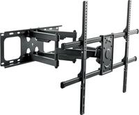Schwaiger TV-Wandhalterung LWHD9075 513, (bis 90 Zoll, neigbar, schwenkbar, drehbar,