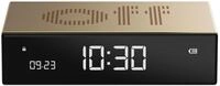 Lexon Quarzwecker LR152D Digitalwecker Flip Premium Goldfarben