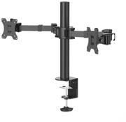 Hama Monitor-Halterung Bildschirmhalterung, 2 Monitore, Doppelarm Schwarz, (bis...