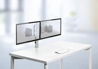 NOVUS Monitor-Halterung Monitorhalter TSS Duo Teleskop 400 silber