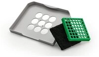 Naber M&uuml;lleimer Biodeckel, hellgrau, f&uuml;r 230 x 191 mm Eimer
