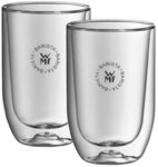 WMF Thermoglas Barista, 2-tlg., Glas, doppelwandiges hitzebest&auml;ndiges Glas,