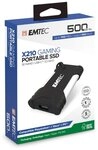 EMTEC X210G Gaming externe SSD (1 TB) 1100 MB/S Lesegeschwindigkeit, 900 MB/S