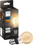 Philips Hue LED-Filament White Standard A60 550lm, E27, 1 St., Warmwei&szlig;