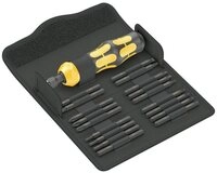Wera Bit-Set Falttasche mit 70 mm langen Bits 05018111001