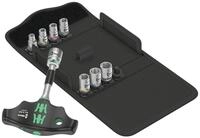 Wera Steckschl&uuml;ssel Wera Kraftform Kompakt 400 RA Set 2, 9-teilig
