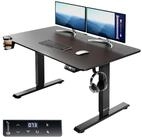 Casaria Schreibtisch, Elektrisch LCD- Display 73-118cm 110x60cm Stahlgestell...