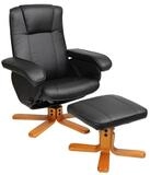 SVITA Relaxsessel CHARLES (Set, 2-St., Relaxsessel mit Hocker), 360&deg; drehbar,mit