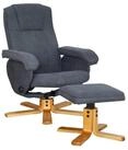 SVITA Relaxsessel CHARLES (Set, 2-St., Relaxsessel mit Hocker), 360&deg; drehbar,mit