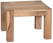 Wohnling Couchtisch WL1.443 Akazie Massiv 60 x 60 cm Wohnzimmertisch...