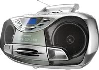 Karcher RR 510(N) Boombox (UKW (FM), 3 W, mit CD Player, UKW Radio, Kassettenspieler,