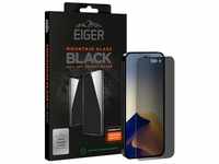 EIGER Schutzfolie Eiger 2.5D SP Mountain Black Privacy iPhone 14 Pro