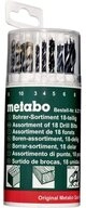 metabo Bohrer- und Bitset Metabo 627190000 18teilig Universal-Bohrersortiment Metall,