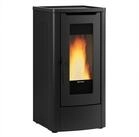 Extraflame Pelletofen Extraflame Dahiana Plus VFS Pelletofen Stahl Schwarz, 10 kW,