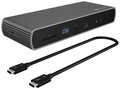 ICY BOX IB-DK8801-TB4 - Dockingstation - USB-C / Thunderbolt 4...